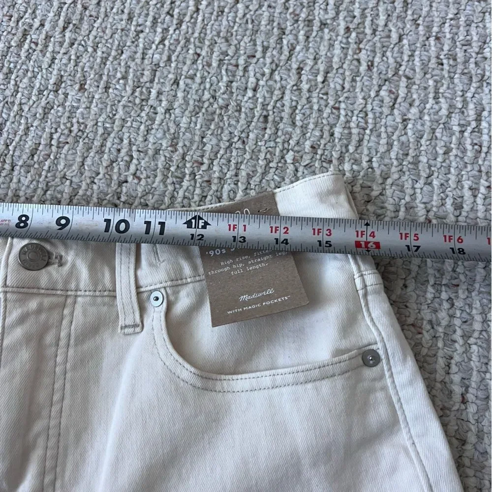 Madewell 90s Straight Jeans NWT